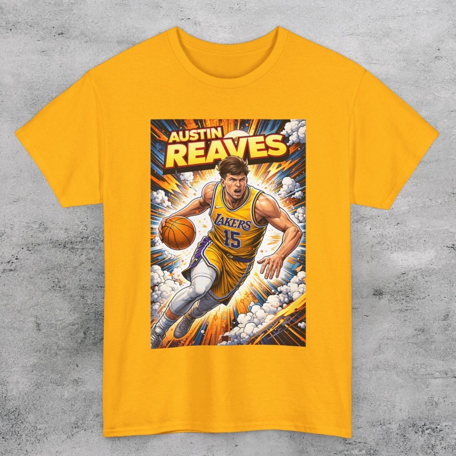 Austin Reaves Art STYLE UNISEX T SHIRT Unisex T-shirt, Sweatshirt, Hoodie, Long Sleeve Tee - T-Shirt, Sweatshirt, Hoodie