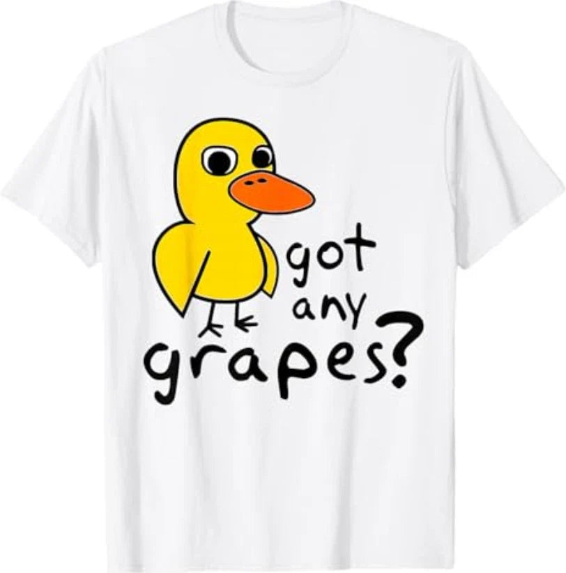 Got Any Grapes? Duck Song Funny T-Shirt Unisex T-shirt, Sweatshirt, Hoodie, Long Sleeve Tee - T-Shirt, Sweatshirt, Hoodie