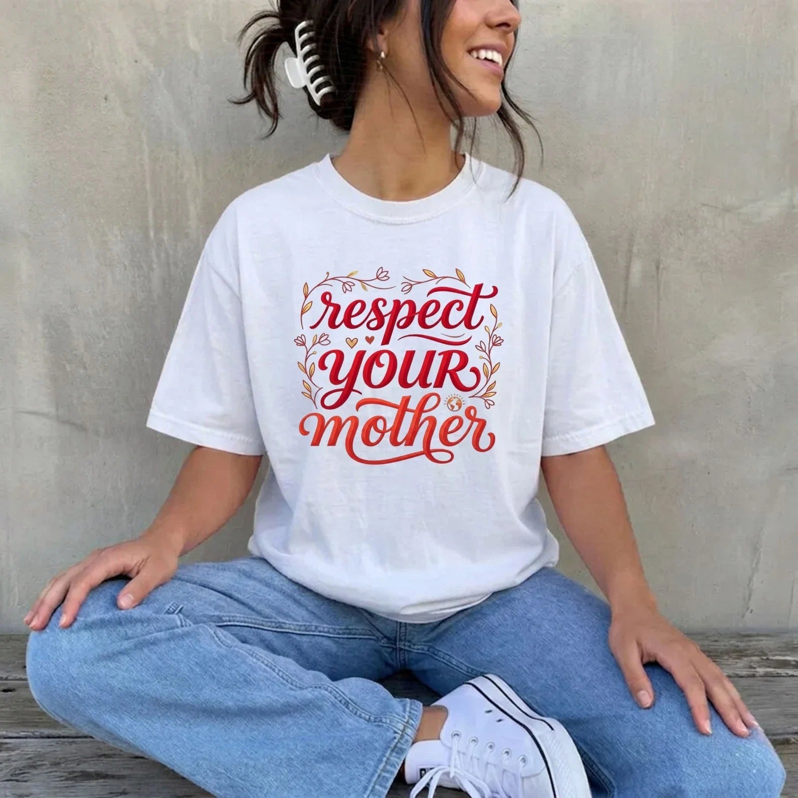 Respect Your Mother T-Shirt - Mother's Day Tee - Birthday Gift Surprise Tee Top Unisex T-shirt, Sweatshirt, Hoodie, Long Sleeve Tee - T-Shirt, Sweatshirt, Hoodie