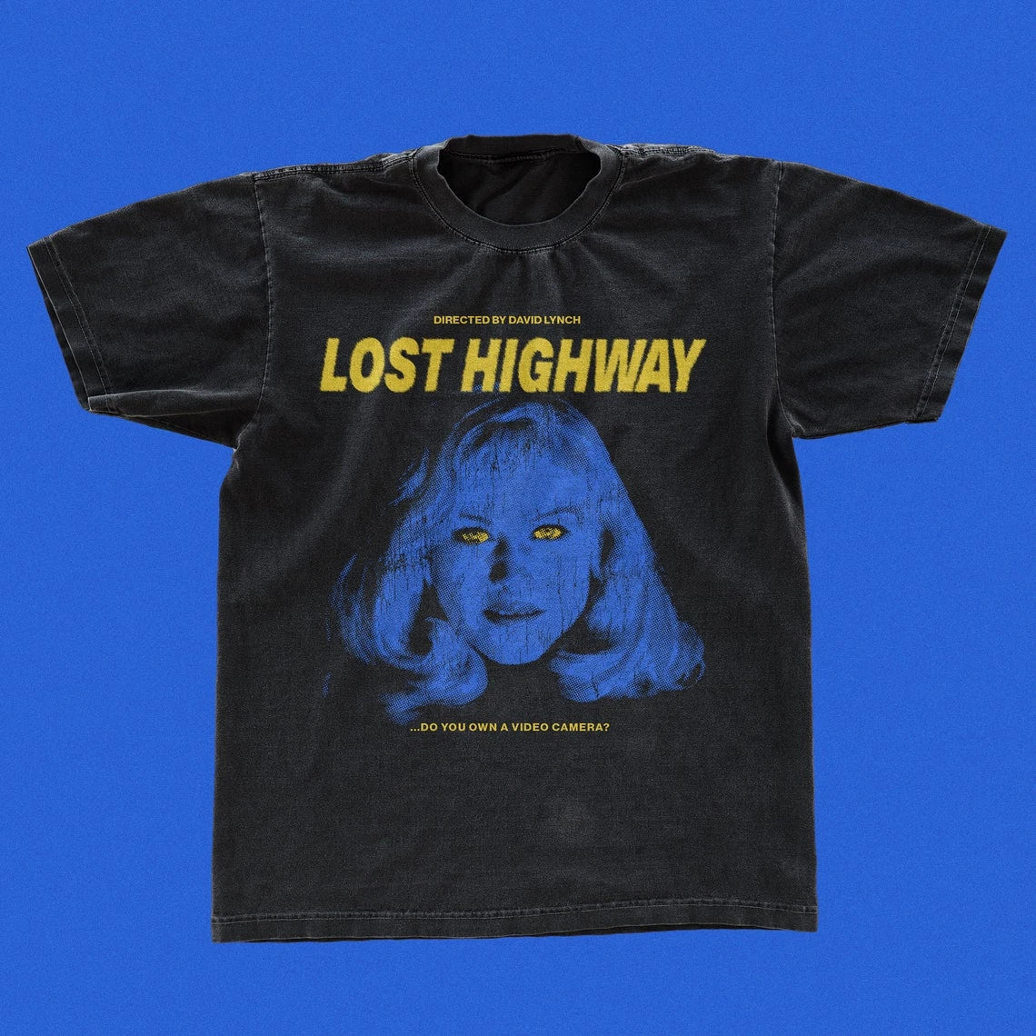 Lost Highway movie t-shirt, David Lynch classic film tshirt, trendy UNISEX Shirt Unisex T-shirt, Sweatshirt, Hoodie, Long Sleeve Tee - T-Shirt, Sweatshirt, Hoodie