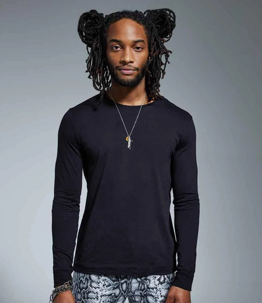 Anthem Organic Long Sleeve T-Shirt Fashion Fit 100% Cotton Casual Unisex T-shirt, Sweatshirt, Hoodie, Long Sleeve Tee - T-Shirt, Sweatshirt, Hoodie
