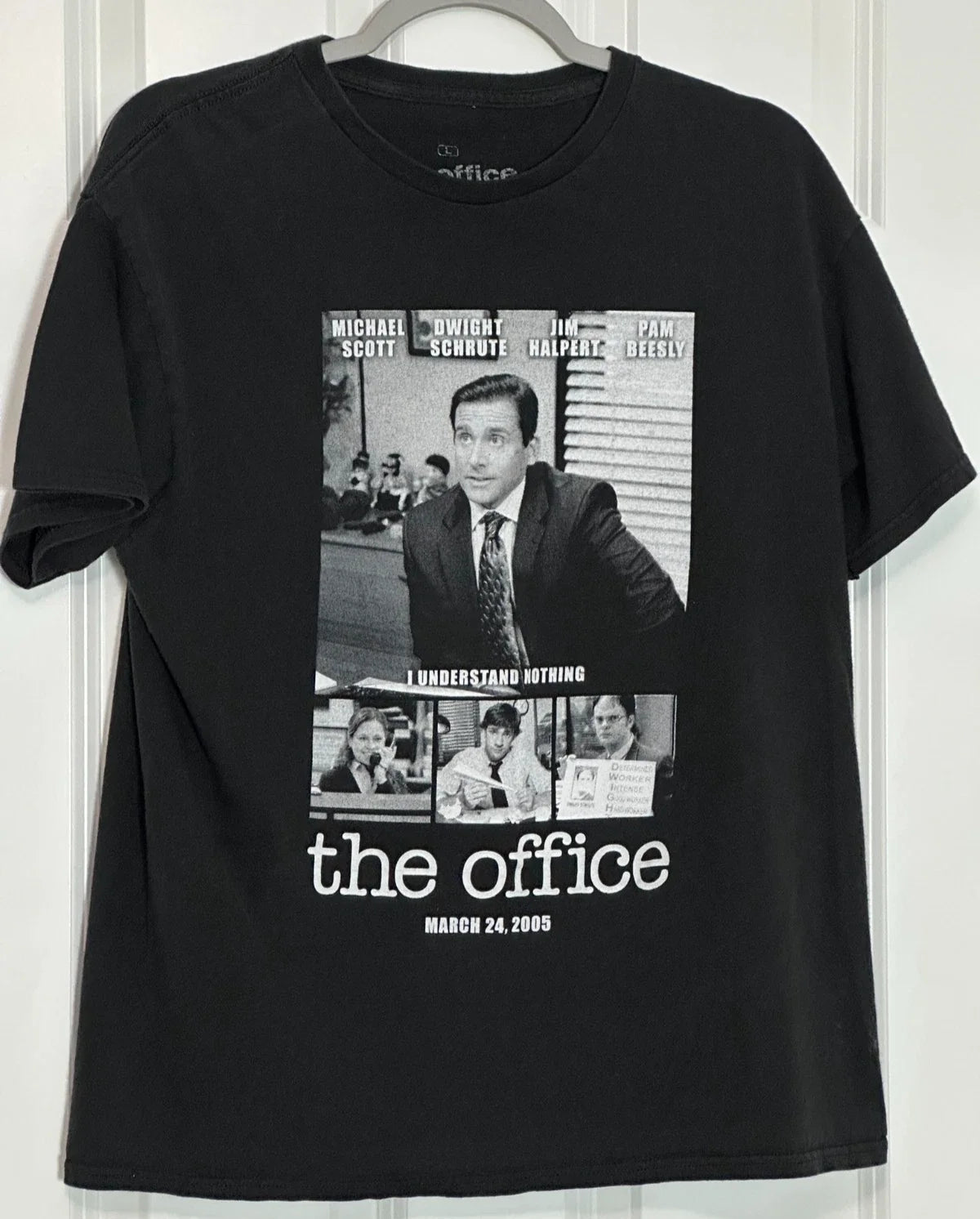 The Office Premier Day T Shirt March 24 2005 Black Size L Unisex T-shirt, Sweatshirt, Hoodie, Long Sleeve Tee - T-Shirt, Sweatshirt, Hoodie