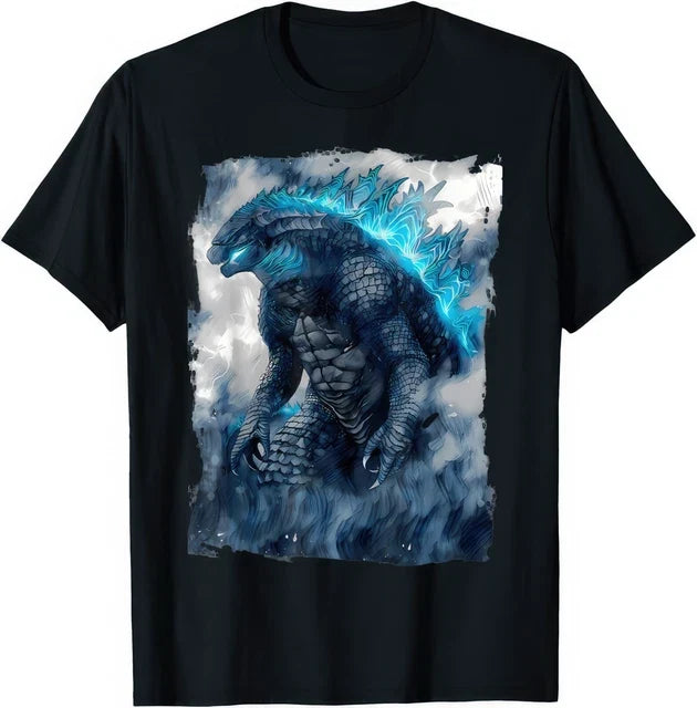 Kaiju Japanese Monster Art Movie Fan Graphic Anime Style Creature T Shirt Unisex T-shirt, Sweatshirt, Hoodie, Long Sleeve Tee - T-Shirt, Sweatshirt, Hoodie