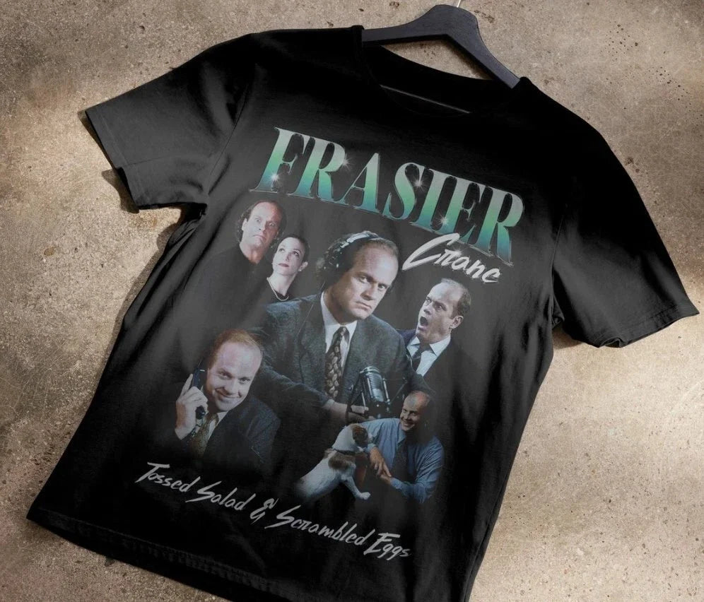 Frasier Crane 90_s Bootleg T-Shirt Unisex T-shirt, Sweatshirt, Hoodie, Long Sleeve Tee - T-Shirt, Sweatshirt, Hoodie