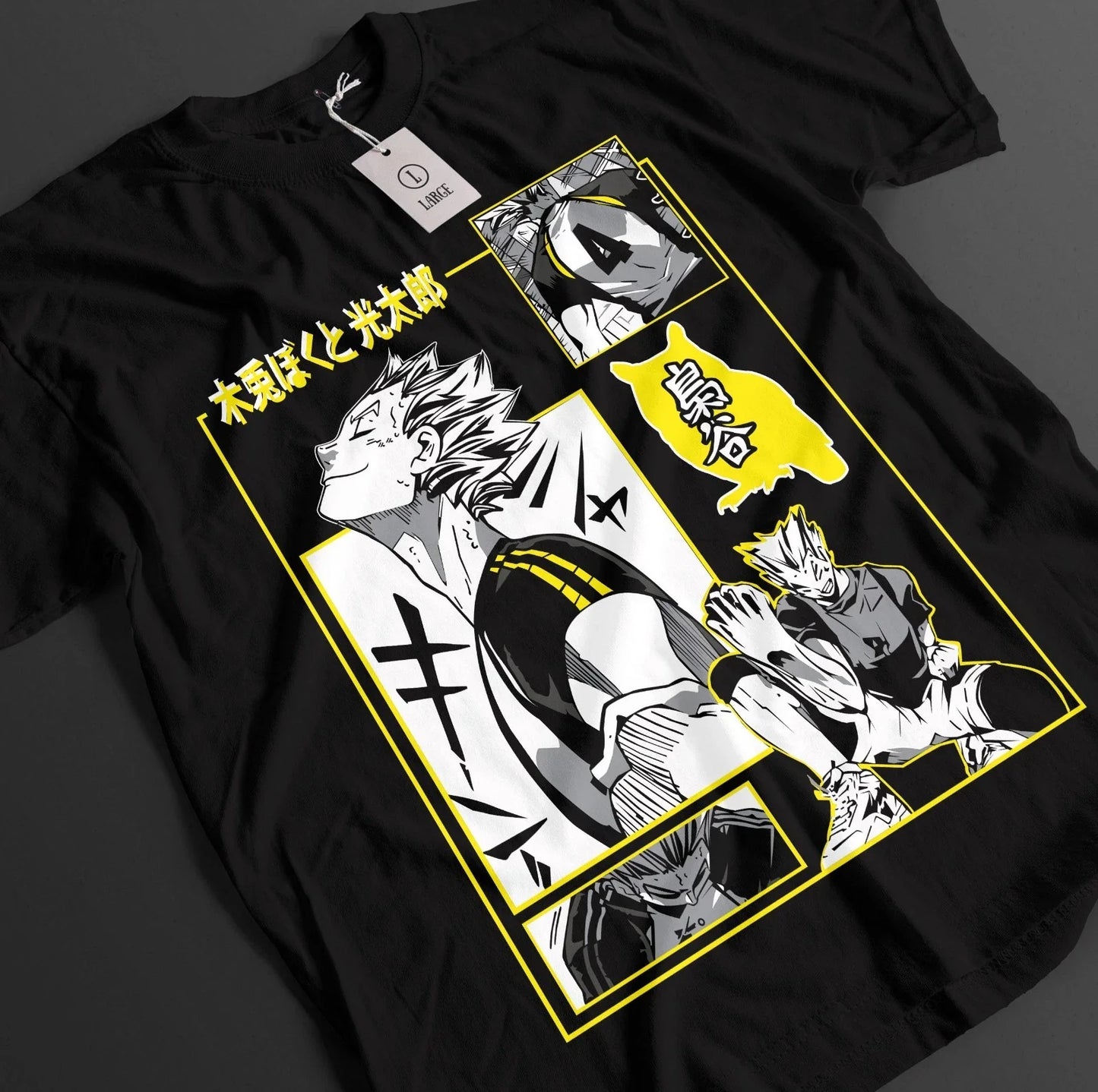Haikyuu Shirt Shoyo Hinata Tshirt Kageyama T-Shirt Tsukki Kuroo Sport Anime Tee Unisex T-shirt, Sweatshirt, Hoodie, Long Sleeve Tee - T-Shirt, Sweatshirt, Hoodie