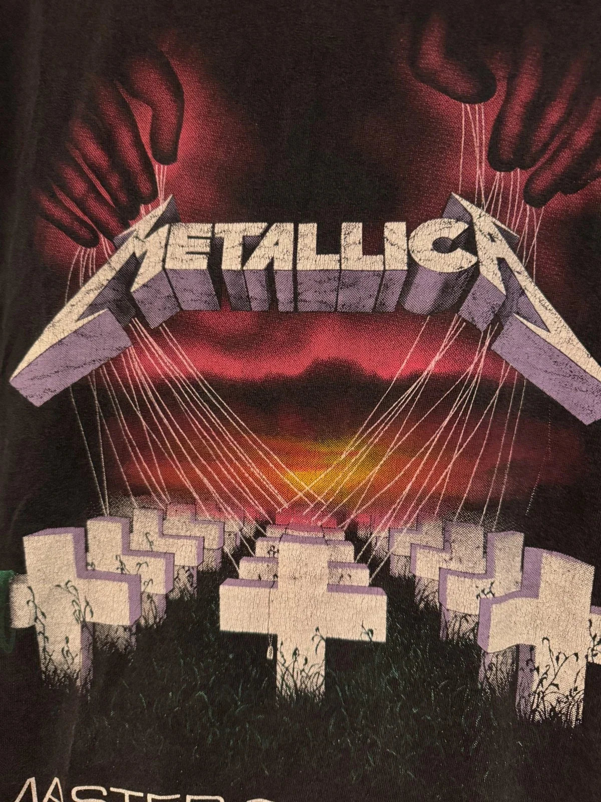 Vintage Metallica Master of Puppets Track List Heavyweight T-Shirt Men Black Unisex T-shirt, Sweatshirt, Hoodie, Long Sleeve Tee - T-Shirt, Sweatshirt, Hoodie