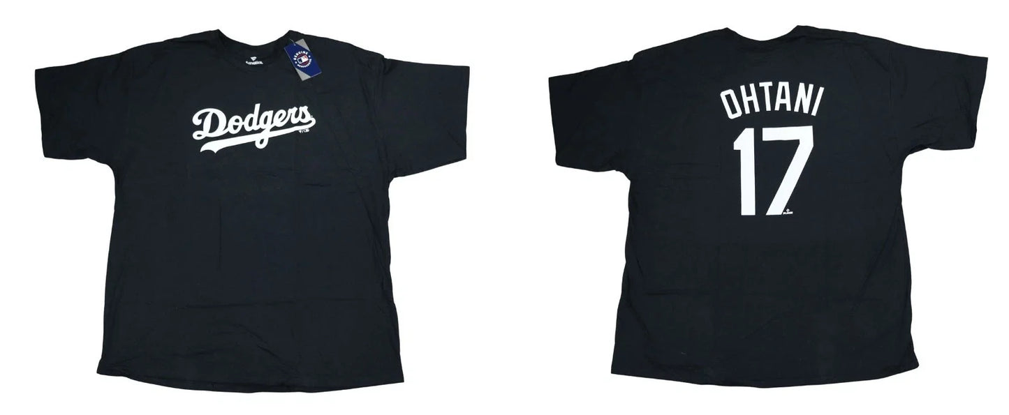 Fanatics Shohei Ohtani #17 Los Angeles Dodgers Men's Big & Tall T-Shirt NWT Unisex T-shirt, Sweatshirt, Hoodie, Long Sleeve Tee - T-Shirt, Sweatshirt, Hoodie