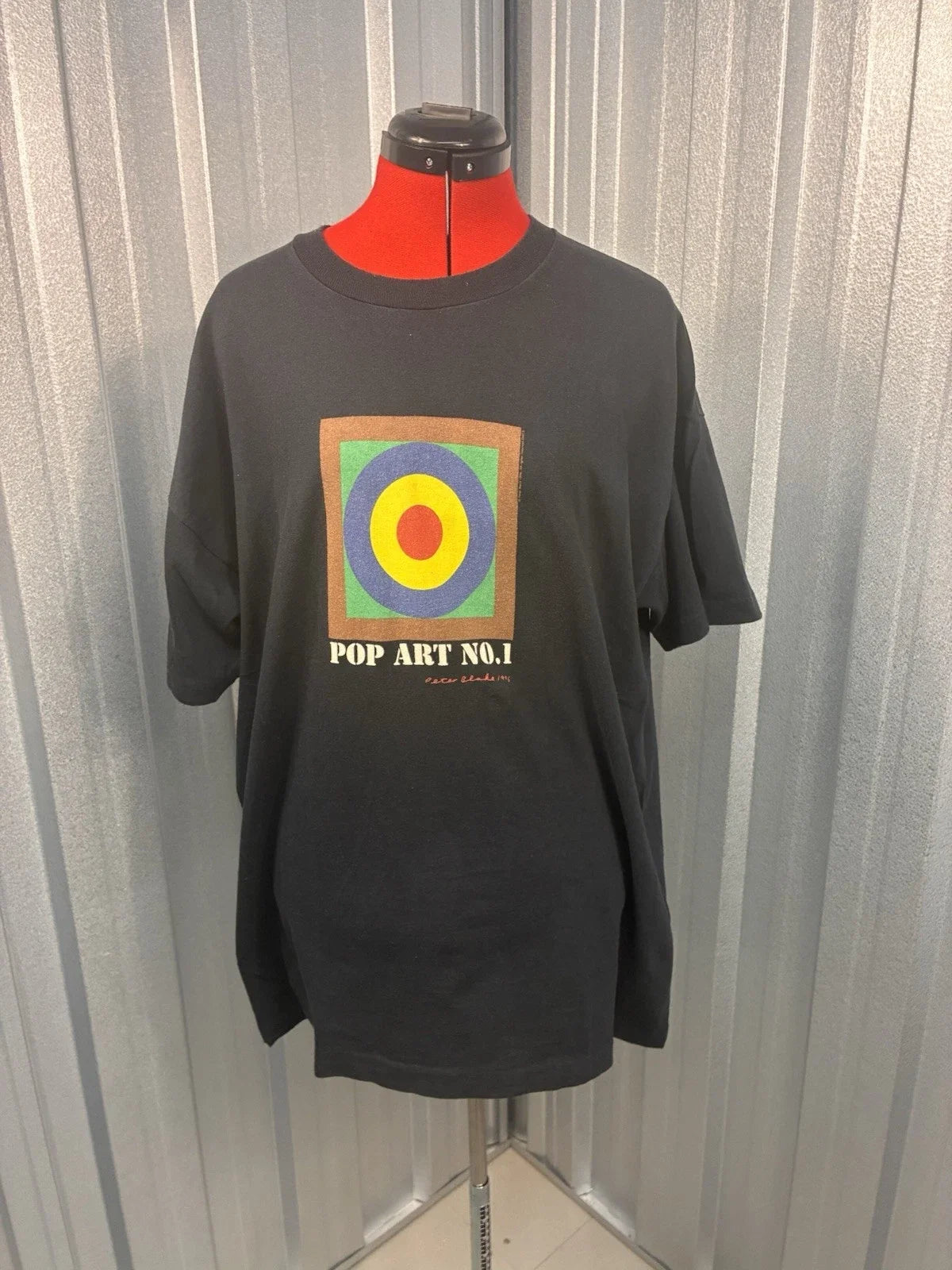 Vintage Peter Blake Pop Art No.1 T Shirt 1996 Screen Stars XL Unisex T-shirt, Sweatshirt, Hoodie, Long Sleeve Tee - T-Shirt, Sweatshirt, Hoodie