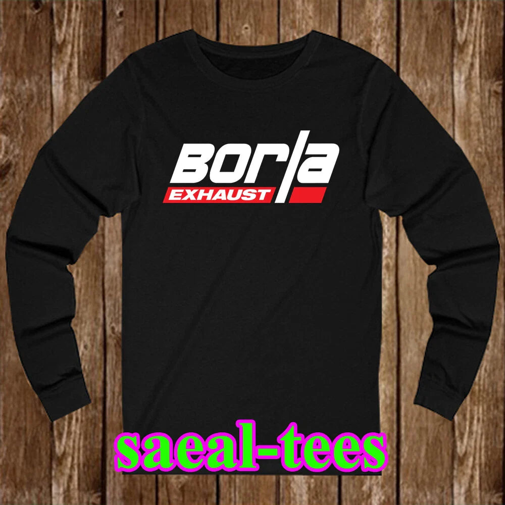 BORLA Exhaust Racing Car Tuner Men's Black Size S-2XL Unisex T-shirt, Sweatshirt, Hoodie, Long Sleeve Tee - T-Shirt, Sweatshirt, Hoodie