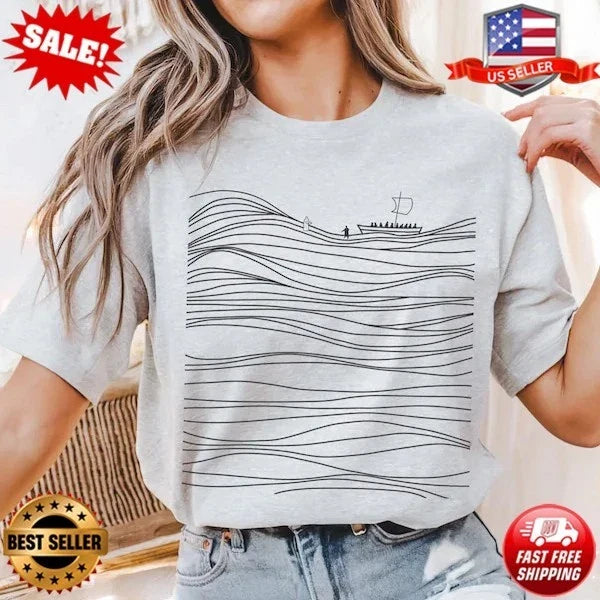 Walk on Water Boho Christian Tshirt, Christian T-Shirt S-5XL FREE SHIPPING Unisex T-shirt, Sweatshirt, Hoodie, Long Sleeve Tee - T-Shirt, Sweatshirt, Hoodie