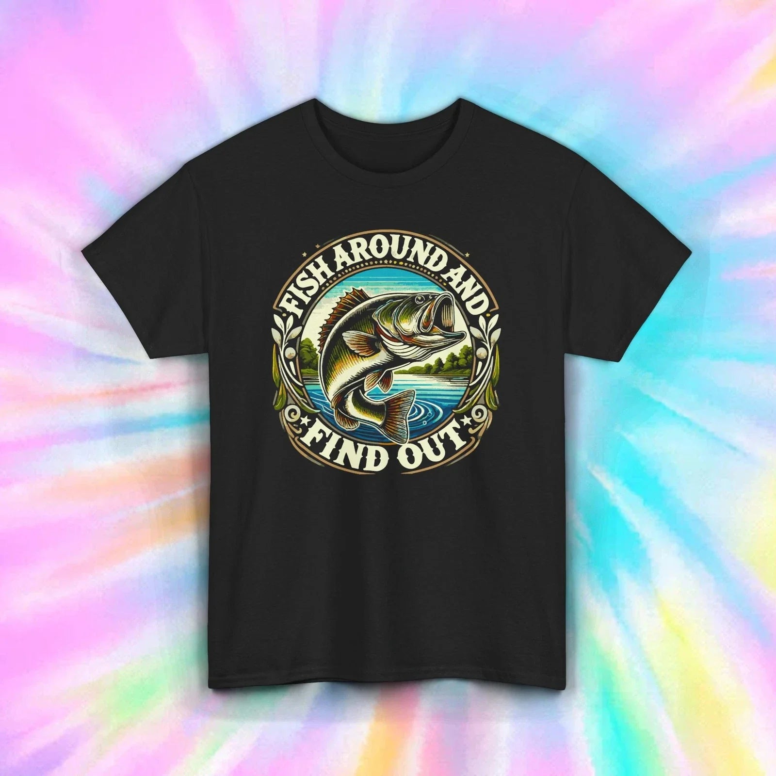 Fish Around and Find Out Shirt Funny Fishing Angler Humor Tee S-5XL Unisex T-shirt, Sweatshirt, Hoodie, Long Sleeve Tee - T-Shirt, Sweatshirt, Hoodie