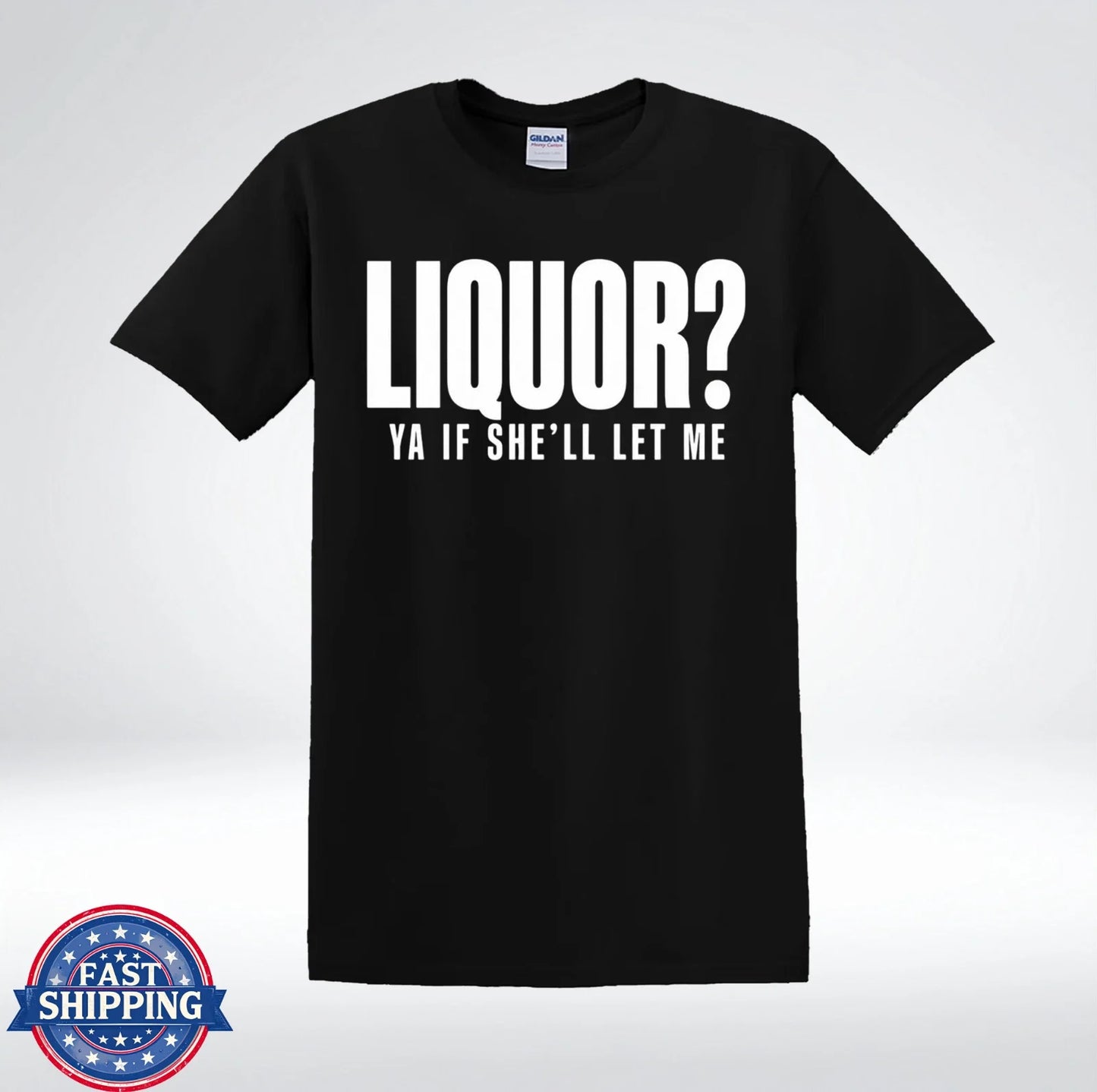 Liquor? Ya If Shell Let Me Party Tee T-Shirt Unisex T-shirt, Sweatshirt, Hoodie, Long Sleeve Tee - T-Shirt, Sweatshirt, Hoodie