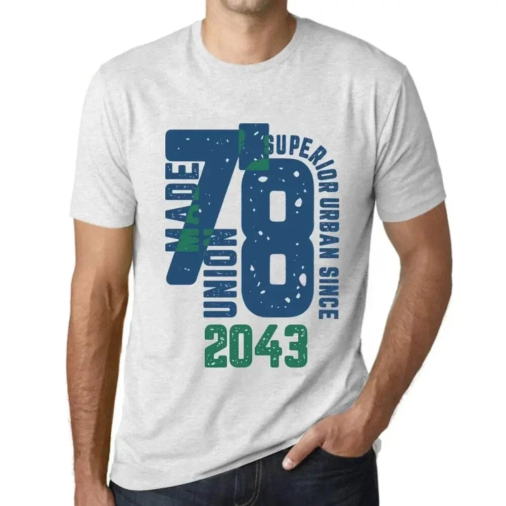 Men's Graphic T-Shirt Superior Urban Style Since 2043 Eco-Friendly Limited Unisex T-shirt, Sweatshirt, Hoodie, Long Sleeve Tee - T-Shirt, Sweatshirt, Hoodie