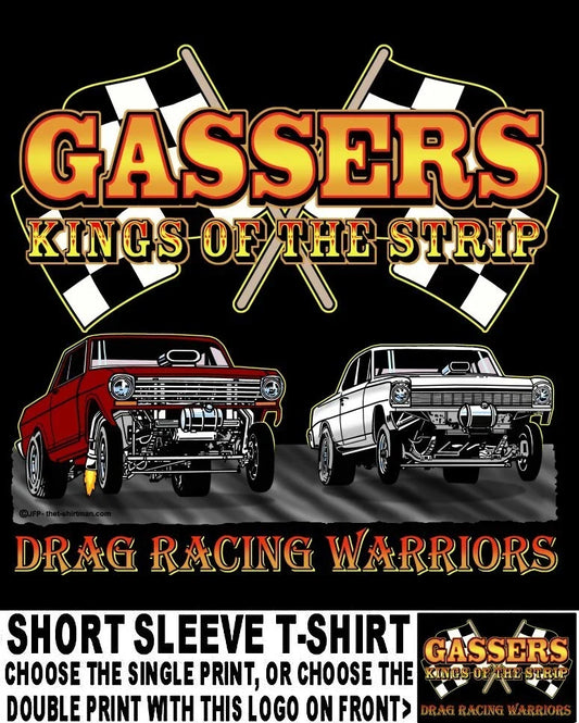 1961-1967 Deuce Gasser Kings of the Street & Strip Drag Racing Warrior T-shirt Unisex T-shirt, Sweatshirt, Hoodie, Long Sleeve Tee - T-Shirt, Sweatshirt, Hoodie