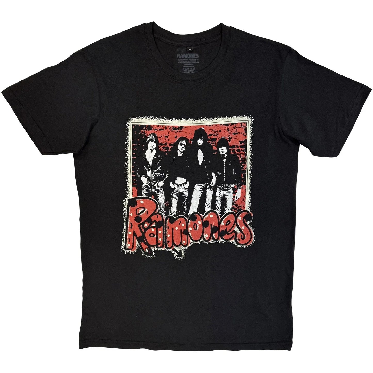 Ramones Graffiti Premium Official T-Shirt Mens Unisex T-shirt, Sweatshirt, Hoodie, Long Sleeve Tee - T-Shirt, Sweatshirt, Hoodie