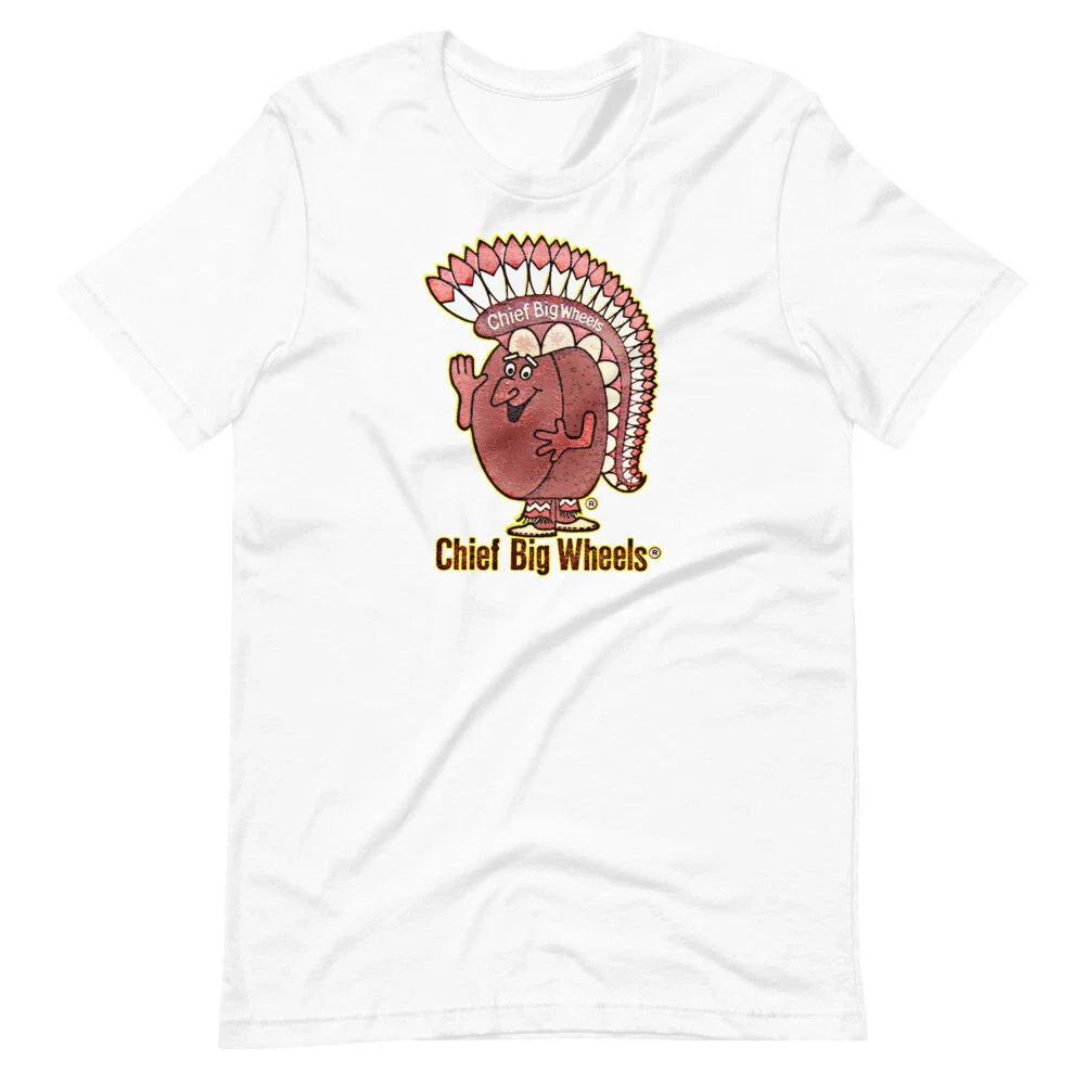 Chief Big Wheels Hostess Cakes Vintage Style Short-Sleeve Shirt T-Shirt Unisex T-shirt, Sweatshirt, Hoodie, Long Sleeve Tee - T-Shirt, Sweatshirt, Hoodie