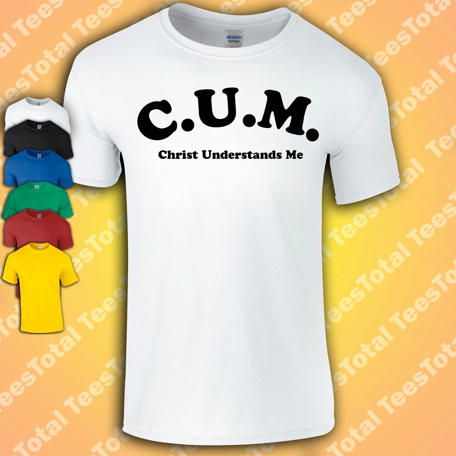 CUM Christ Understands Me T Shirt | Festival | Dad | Joke | Funny Unisex T-shirt, Sweatshirt, Hoodie, Long Sleeve Tee - T-Shirt, Sweatshirt, Hoodie
