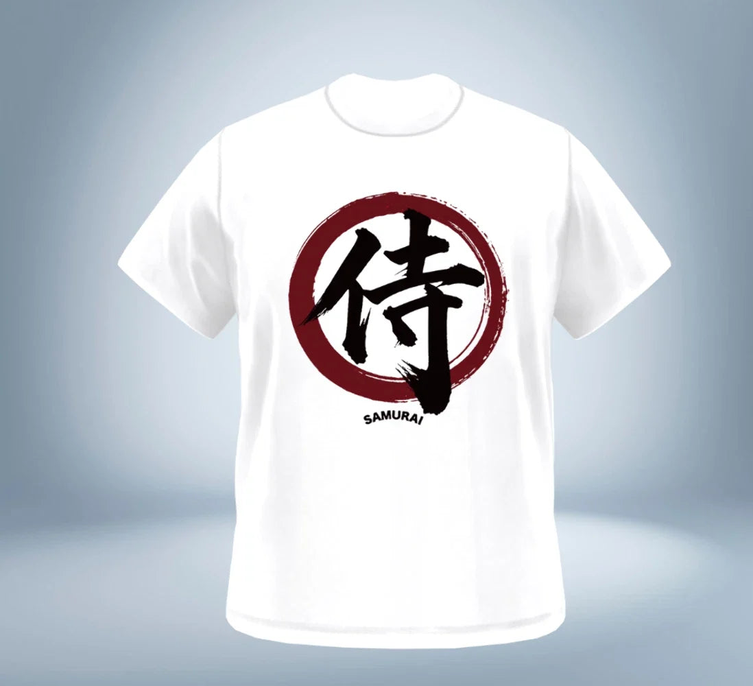 KANJI Collection  Samurai Spirit T-ShirtWhiteOriginal Tokyo Treasures Japan Unisex T-shirt, Sweatshirt, Hoodie, Long Sleeve Tee - T-Shirt, Sweatshirt, Hoodie