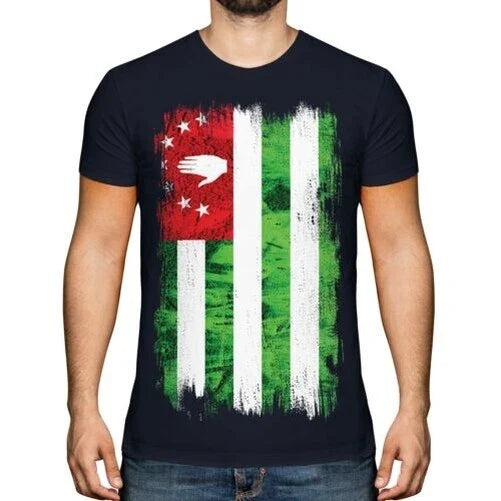 ABKHAZIA GRUNGE FLAG MENS T-SHIRT TEE TOP APSNY ABKHAZ ABKHAZIYA ABKHAZIAN Unisex T-shirt, Sweatshirt, Hoodie, Long Sleeve Tee - T-Shirt, Sweatshirt, Hoodie