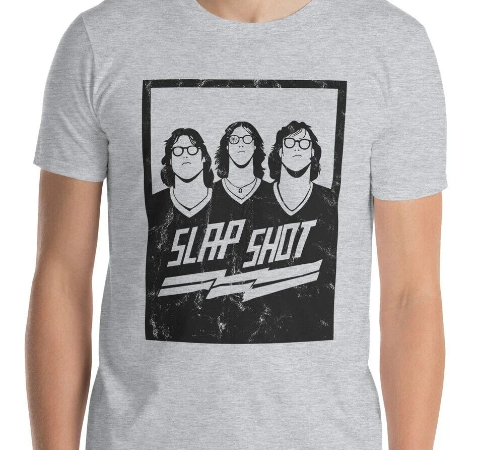 Slap Shot Movie T-Shirt  | Hanson Brothers Shirt | Hockey Humor Unisex T-shirt, Sweatshirt, Hoodie, Long Sleeve Tee - T-Shirt, Sweatshirt, Hoodie