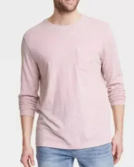 NEW Goodfellow & Co. Men's Vintage Long Sleeve Pocket T-Shirt Size Medium Unisex T-shirt, Sweatshirt, Hoodie, Long Sleeve Tee - T-Shirt, Sweatshirt, Hoodie