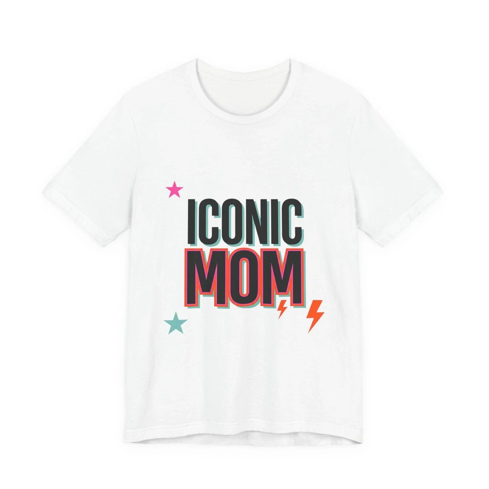 Iconic Mom Tee | Mothers Day shirt, minimalist mom tee, typographic mom Unisex T-shirt, Sweatshirt, Hoodie, Long Sleeve Tee - T-Shirt, Sweatshirt, Hoodie