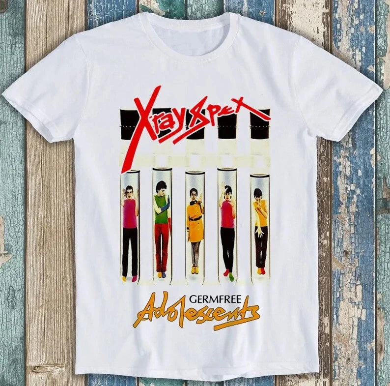 Germfree Adolescents X ray Spex Rock Music Best Seller Gift Tee T Shirt M1649 Unisex T-shirt, Sweatshirt, Hoodie, Long Sleeve Tee - T-Shirt, Sweatshirt, Hoodie