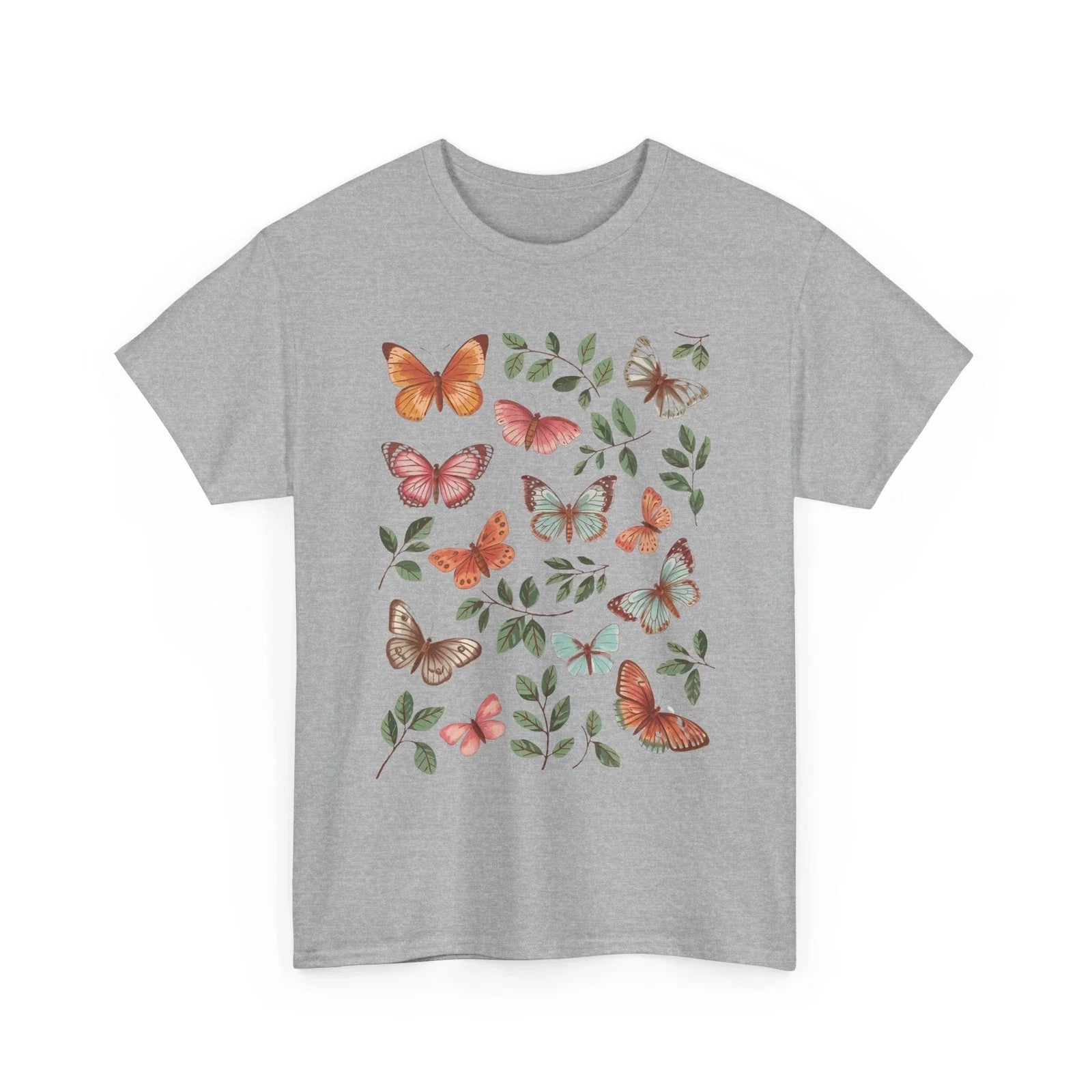 Butterfly Graphic T-Shirt for Men and Women | Stylish Trendy Casual Print Tee Unisex T-shirt, Sweatshirt, Hoodie, Long Sleeve Tee - T-Shirt, Sweatshirt, Hoodie