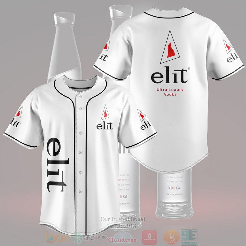 Elit Ultra Luxury Vodka Baseball shirt baseball jersey product view 1