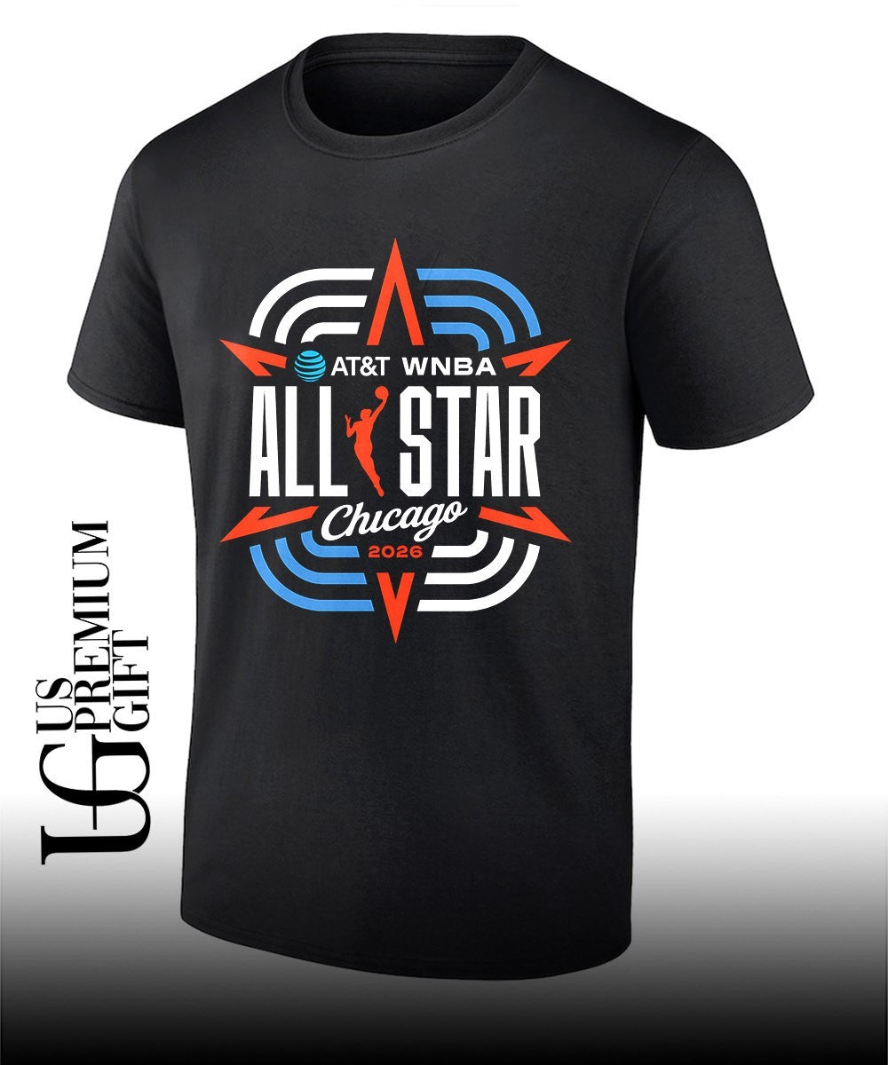 AT&T WNBA All-Star Chicago 2026 shirt Unisex T-shirt, Sweatshirt, Hoodie, Long Sleeve Tee - T-Shirt, Sweatshirt, Hoodie