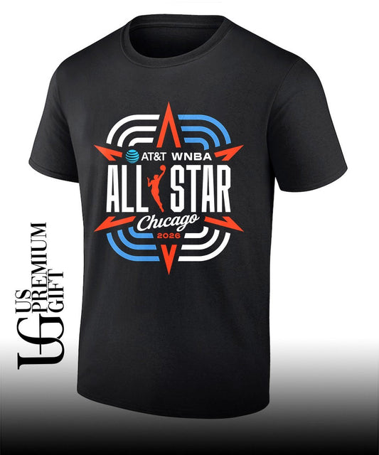AT&T WNBA All-Star Chicago 2026 shirt Unisex T-shirt, Sweatshirt, Hoodie, Long Sleeve Tee - T-Shirt, Sweatshirt, Hoodie