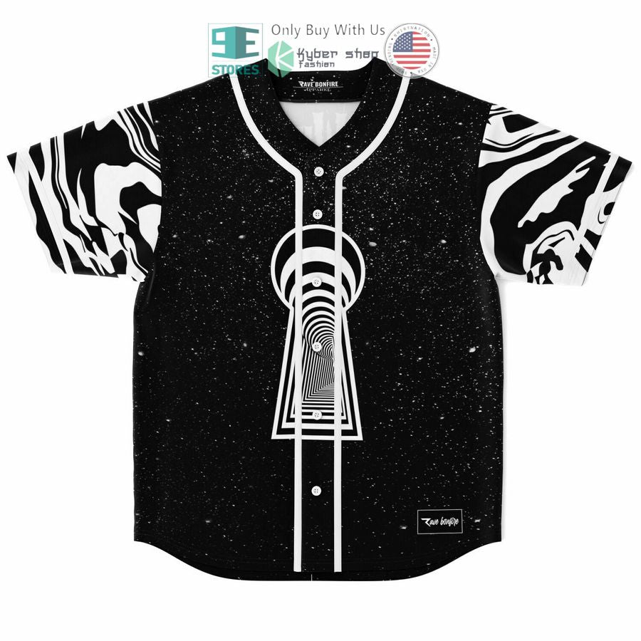 BEST Safe With Me black white Baseball Jersey baseball jersey product view 1