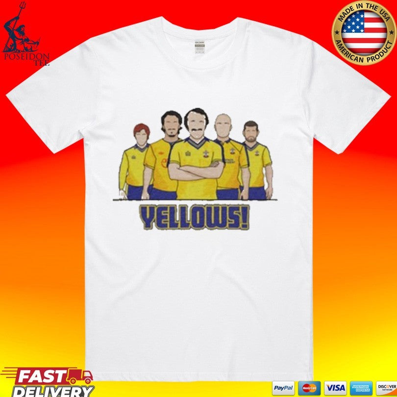 Saintsfc Yellow T-shirt Unisex T-shirt, Sweatshirt, Hoodie, Long Sleeve Tee - T-Shirt, Sweatshirt, Hoodie