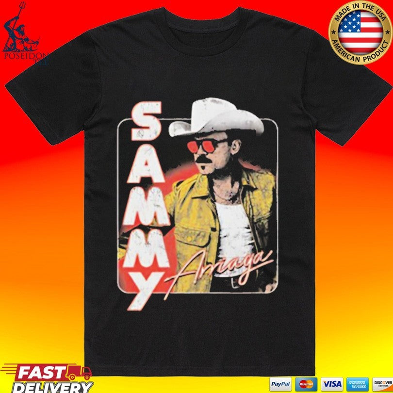 Sammy Arriaga 90s Vintage Sammy T-shirt Unisex T-shirt, Sweatshirt, Hoodie, Long Sleeve Tee - T-Shirt, Sweatshirt, Hoodie