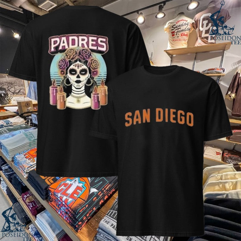 San Diego Padres Obsidian 2026 City Connect Logo T-shirt Unisex T-shirt, Sweatshirt, Hoodie, Long Sleeve Tee - T-Shirt, Sweatshirt, Hoodie