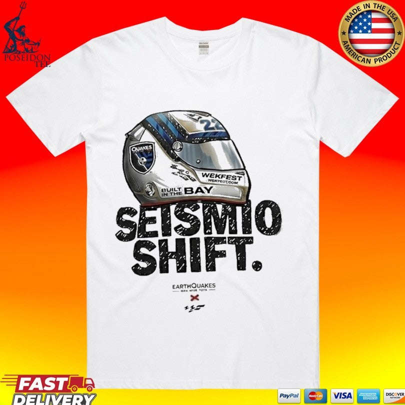 San Jose Earthquakes X Wekfest Helmet Built In The Bay Vintage T-shirt Unisex T-shirt, Sweatshirt, Hoodie, Long Sleeve Tee - T-Shirt, Sweatshirt, Hoodie