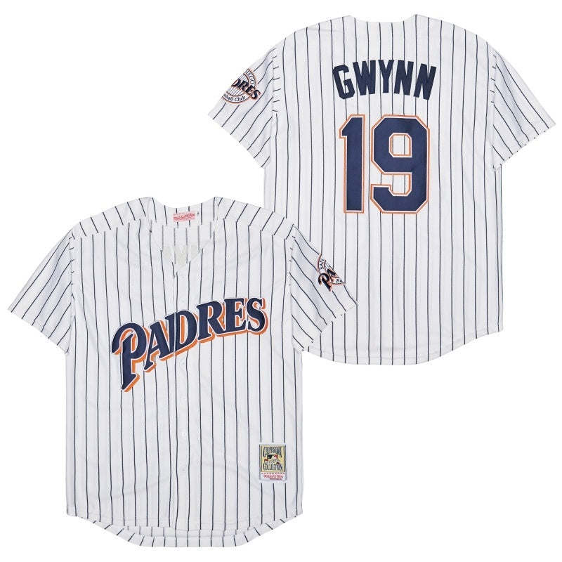 san diego padres #19 tony gwynn Style 2 Baseball Jersey baseball jersey product view 1