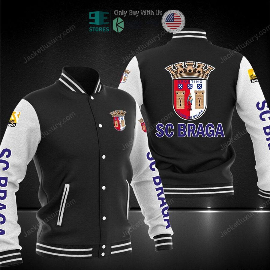 BEST SC Braga 3D Shirt, Hoodie Baseball Jacket baseball jersey product view 1