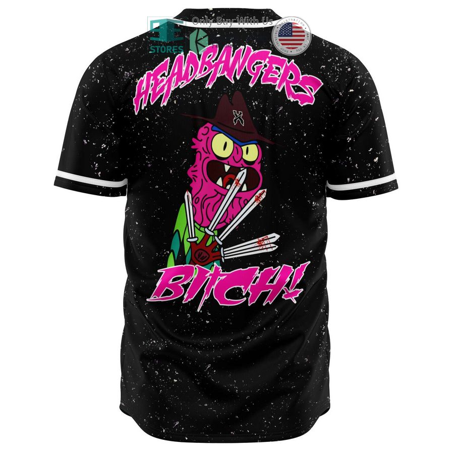 BEST Scary Terry Headbangers Bitch galaxy Baseball Jersey baseball jersey product view 1