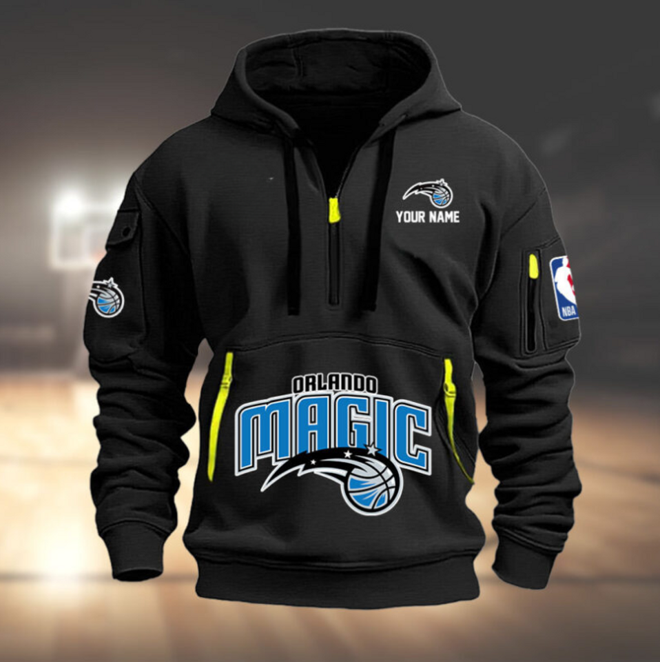 Personalize Orlando Basketball Team Quarter Zip Hoodie Unisex T-shirt, Sweatshirt, Hoodie, Long Sleeve Tee - T-Shirt, Sweatshirt, Hoodie