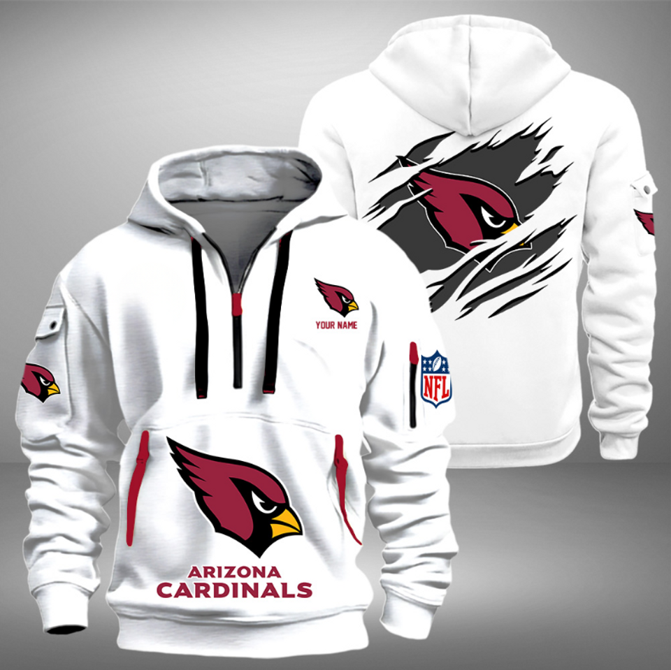 Personalize Arizonna Football Team Quarter Zip Hoodie Unisex T-shirt, Sweatshirt, Hoodie, Long Sleeve Tee - T-Shirt, Sweatshirt, Hoodie