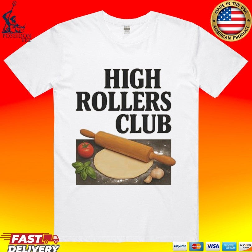 Sebastian Maniscalco High Roller T-shirt Unisex T-shirt, Sweatshirt, Hoodie, Long Sleeve Tee - T-Shirt, Sweatshirt, Hoodie