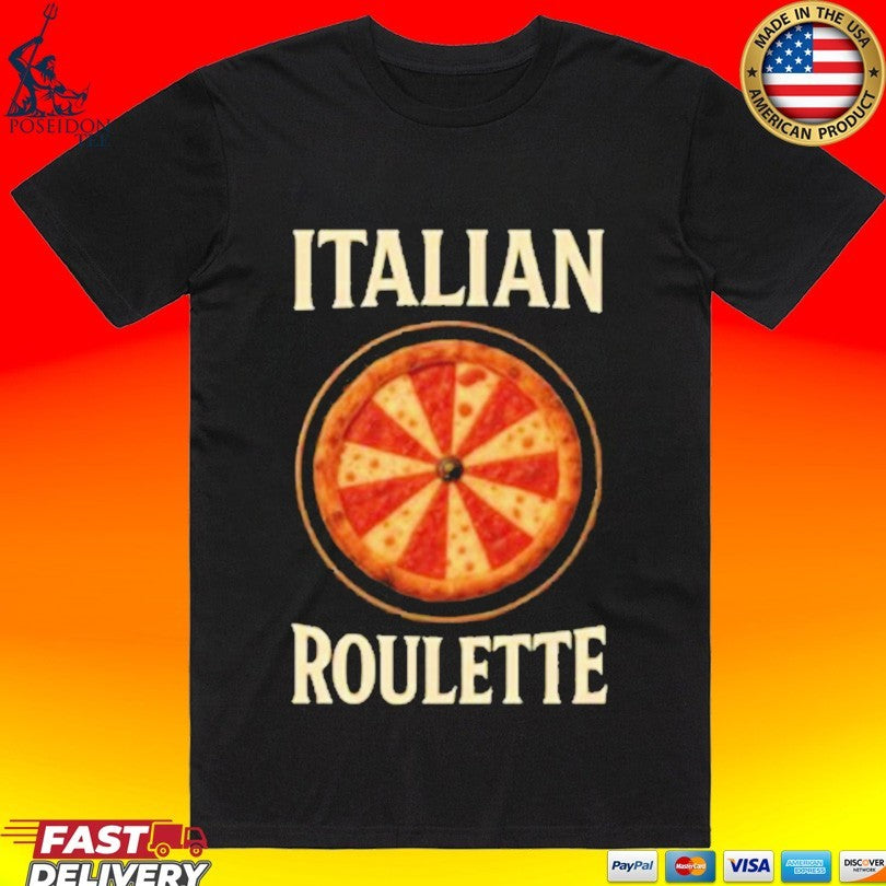 Sebastian Maniscalco Italian Roulette T-shirt Unisex T-shirt, Sweatshirt, Hoodie, Long Sleeve Tee - T-Shirt, Sweatshirt, Hoodie