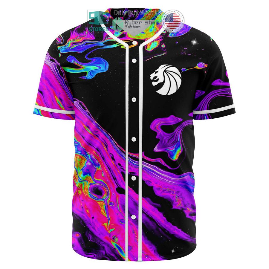 BEST Seven Lions Acid Trip Pattern Baseball Jersey baseball jersey product view 1