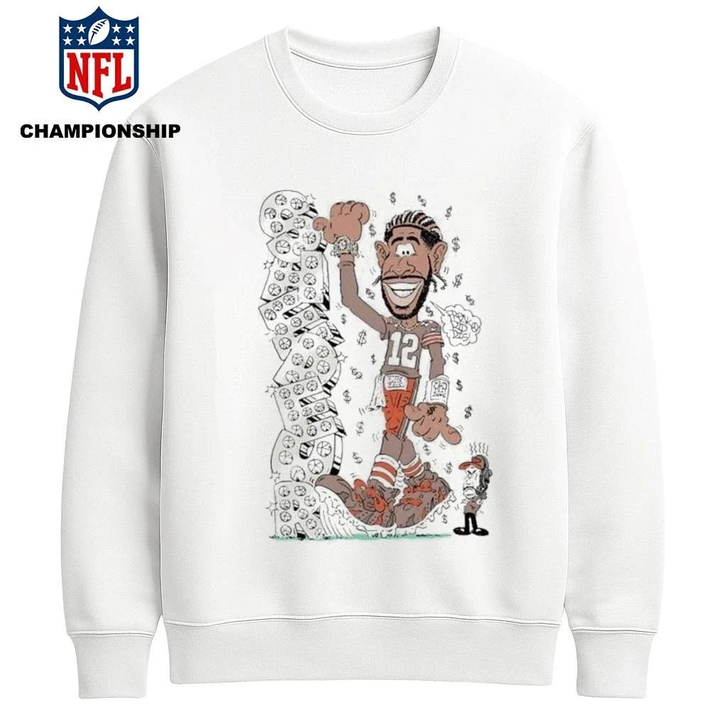 Shedeur Sanders Cleveland Browns Freak Did Dis - Adult & Kids T-Shirts, Sweatshirts & Hoodies apparel design preview 3