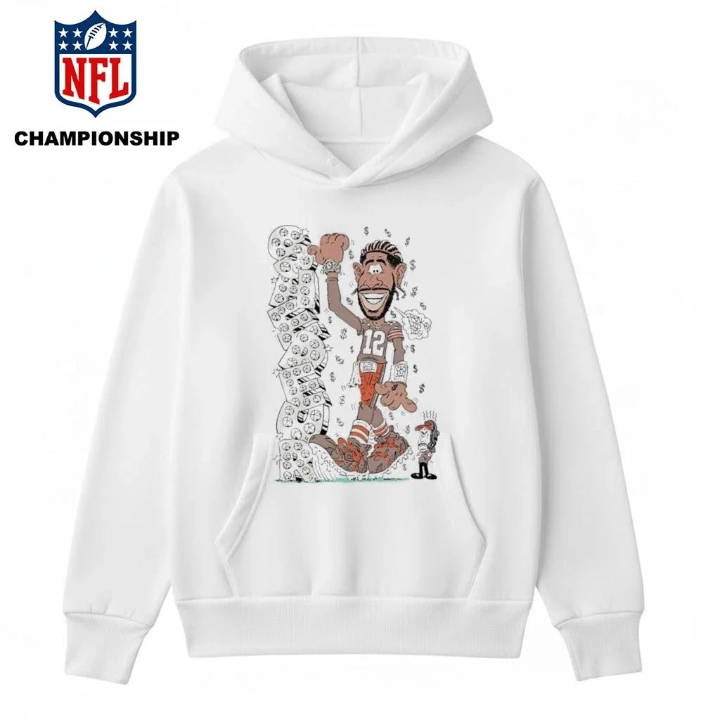 Shedeur Sanders Cleveland Browns Freak Did Dis - Adult & Kids T-Shirts, Sweatshirts & Hoodies apparel design preview 4