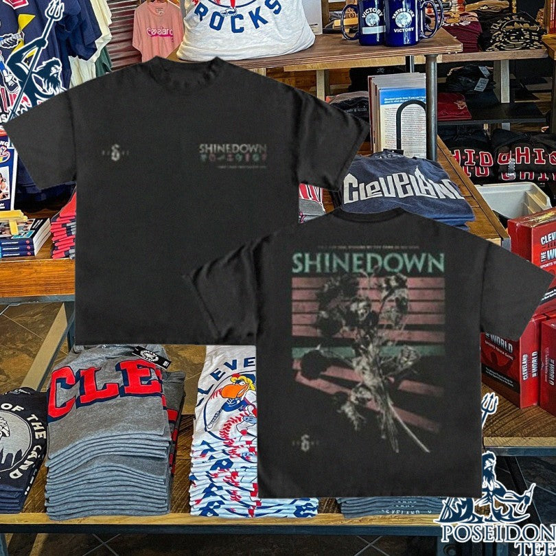 Shinedown Ei8ht Icons T-shirt Unisex T-shirt, Sweatshirt, Hoodie, Long Sleeve Tee - T-Shirt, Sweatshirt, Hoodie