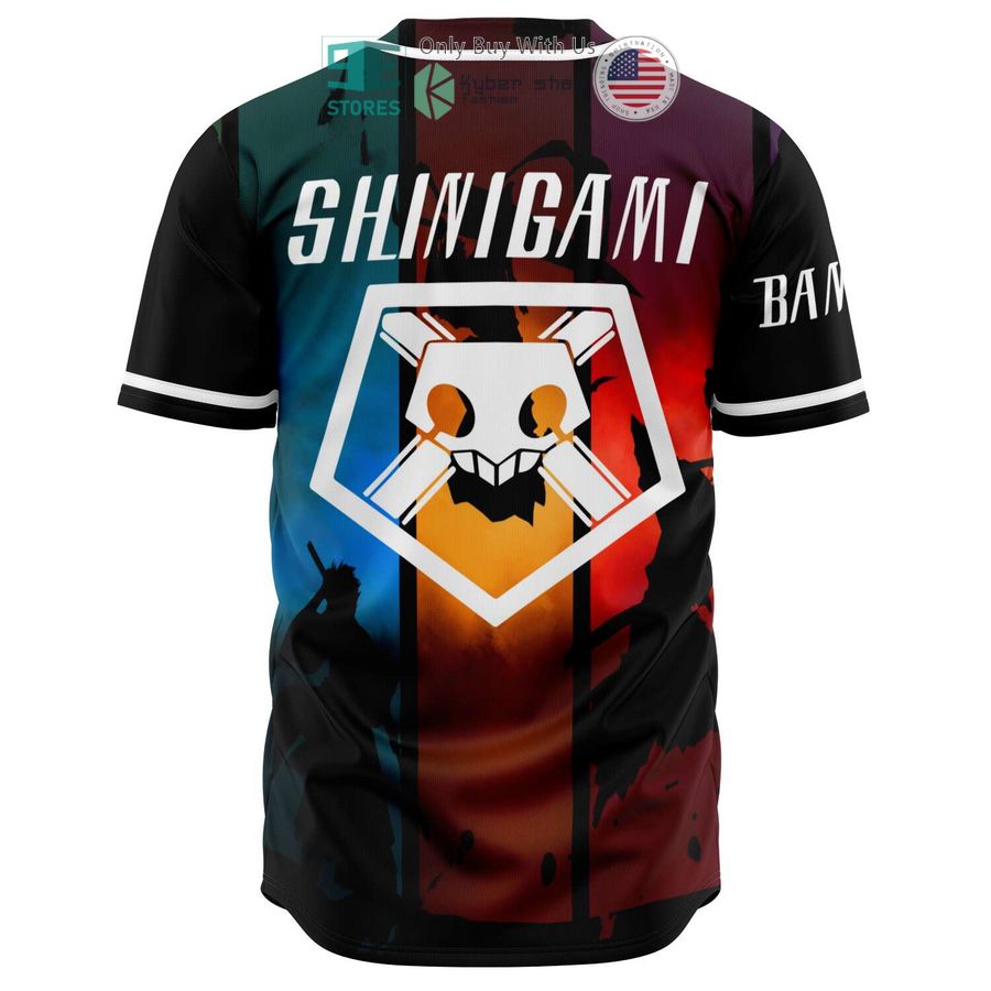 BEST Shinigami Bankai black Baseball Jersey baseball jersey product view 1