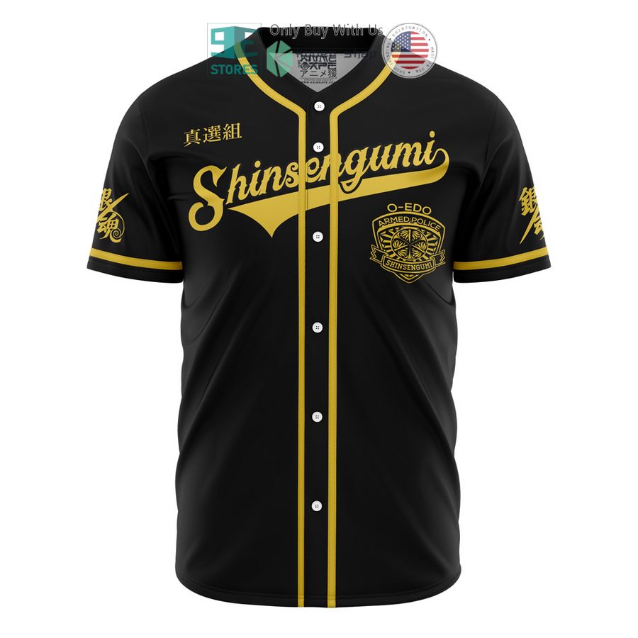 BEST Shinsengumi Gintama Baseball Jersey baseball jersey product view 1