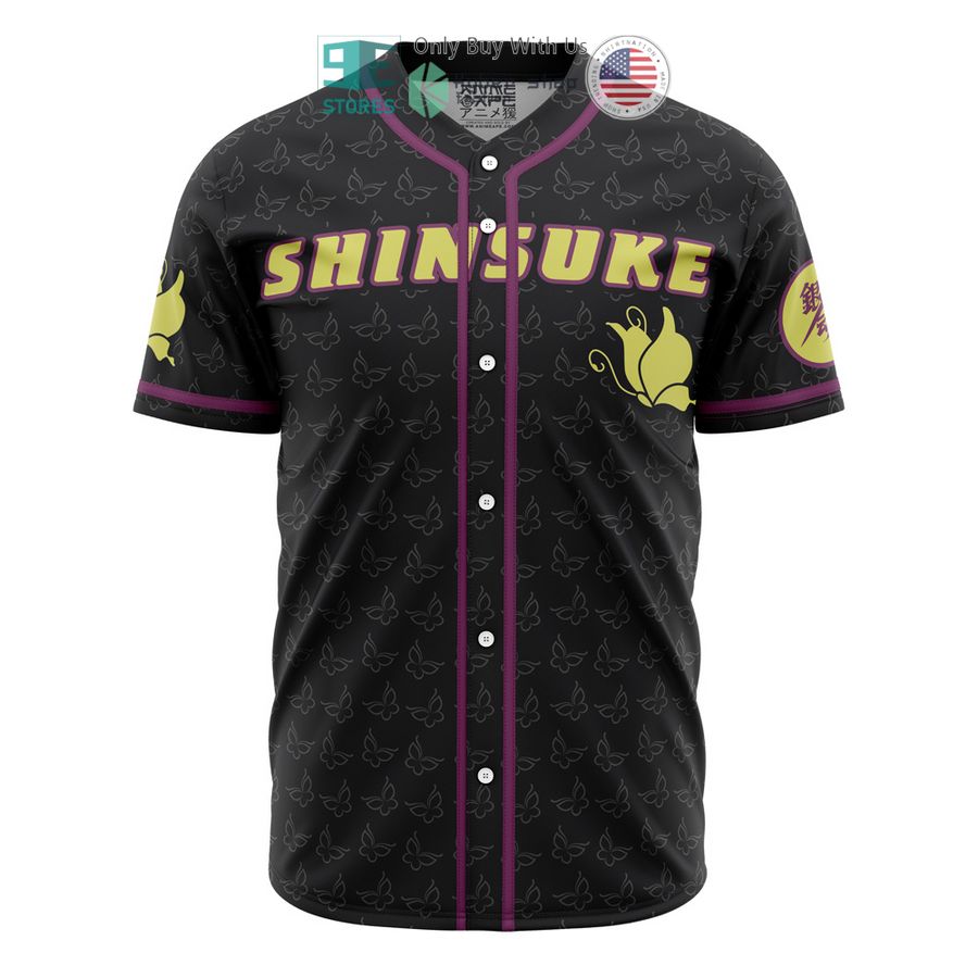 BEST Shinsuke vs Gintoki Gintama Baseball Jersey baseball jersey product view 1